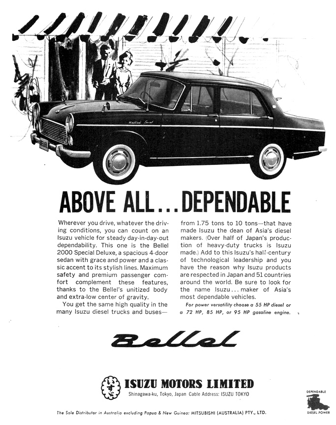 1963 Isuzu Bellel 2000 Special Deluxe Sedan